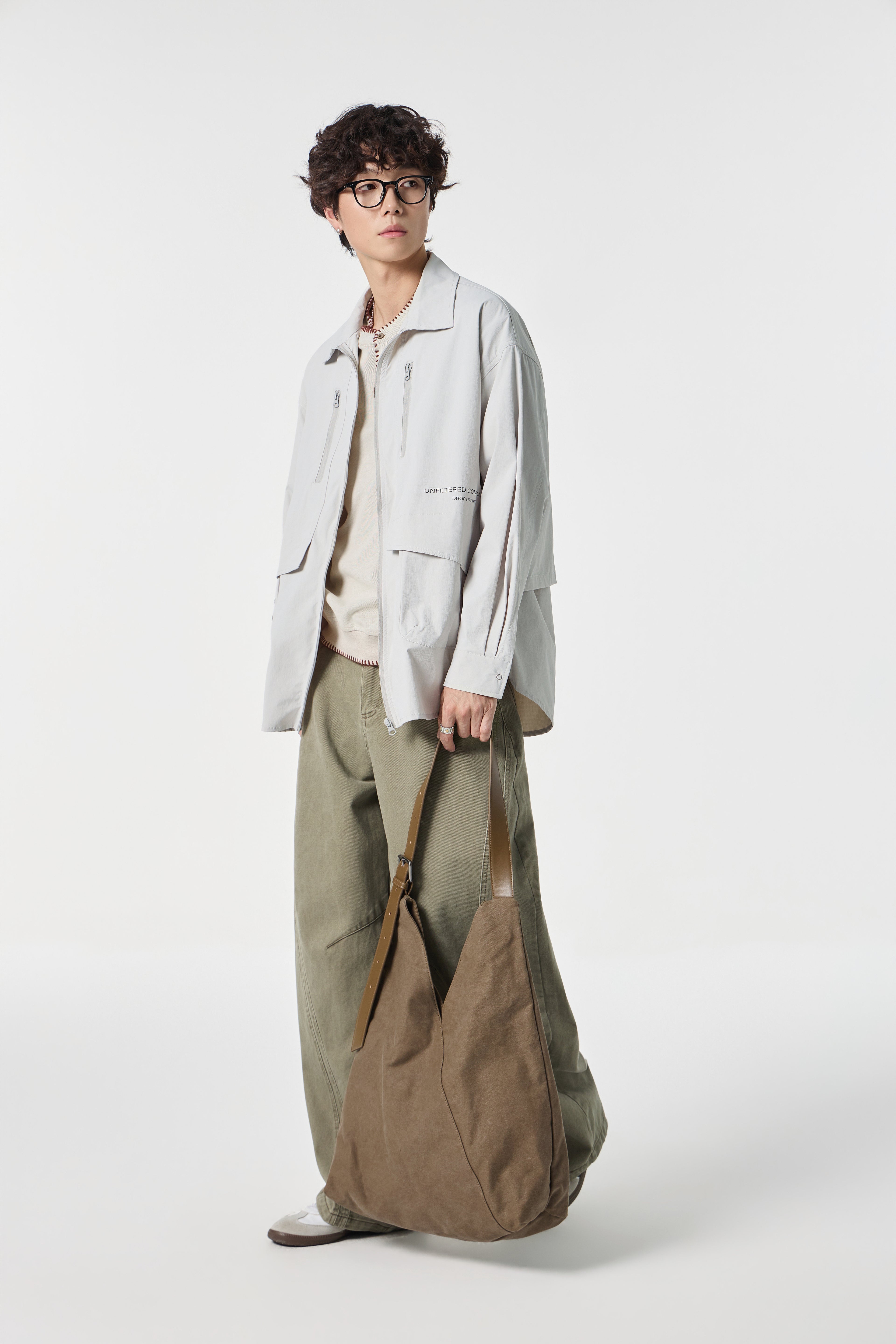 Grey Urban Modular Jacket Lifestyle view | Weezy