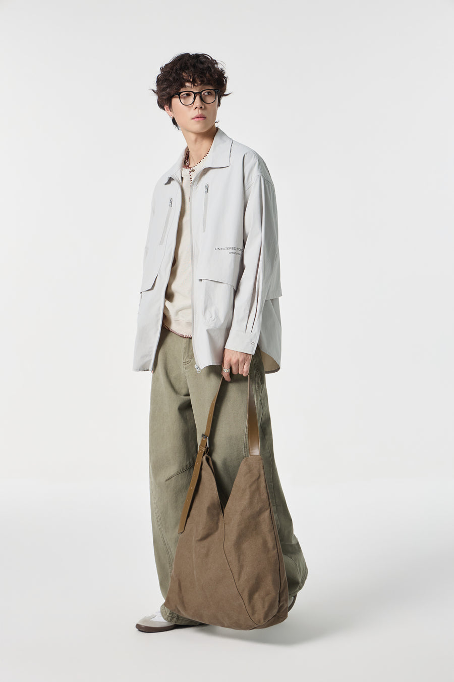 Grey Urban Modular Jacket Lifestyle view | Weezy