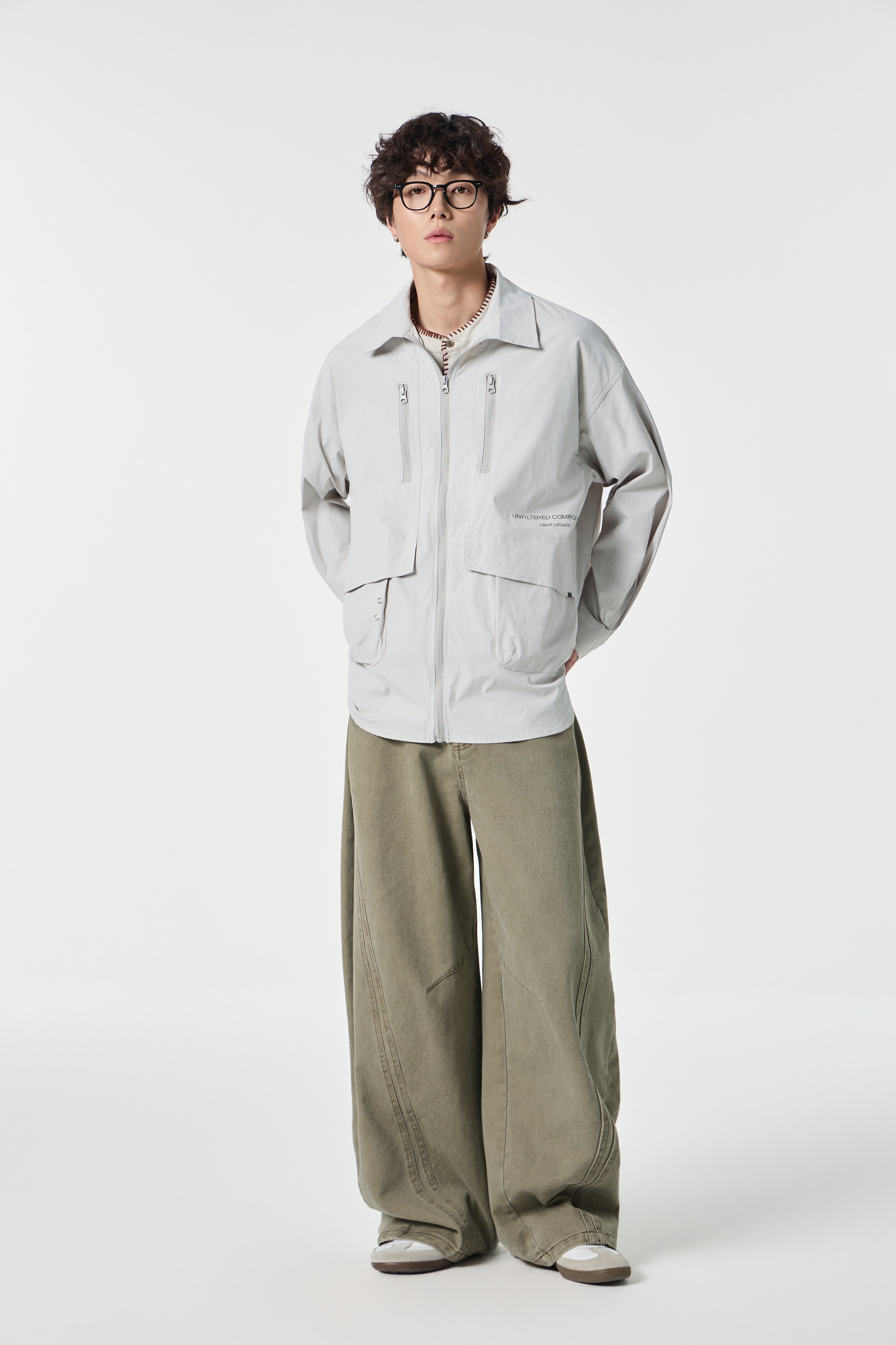Grey Urban Modular Jacket Flat lay | Weezy