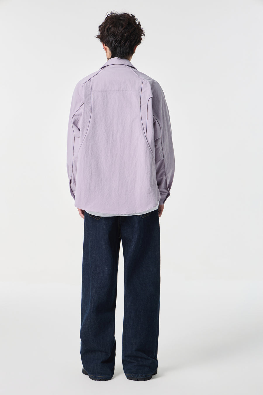 Lavender Contour Overshirt View 9 | Weezy