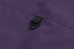 Purple Hooded Cargo Jacket View 19 | Weezy