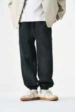 Midnight Washed Jogger Pants Front view | Weezy
