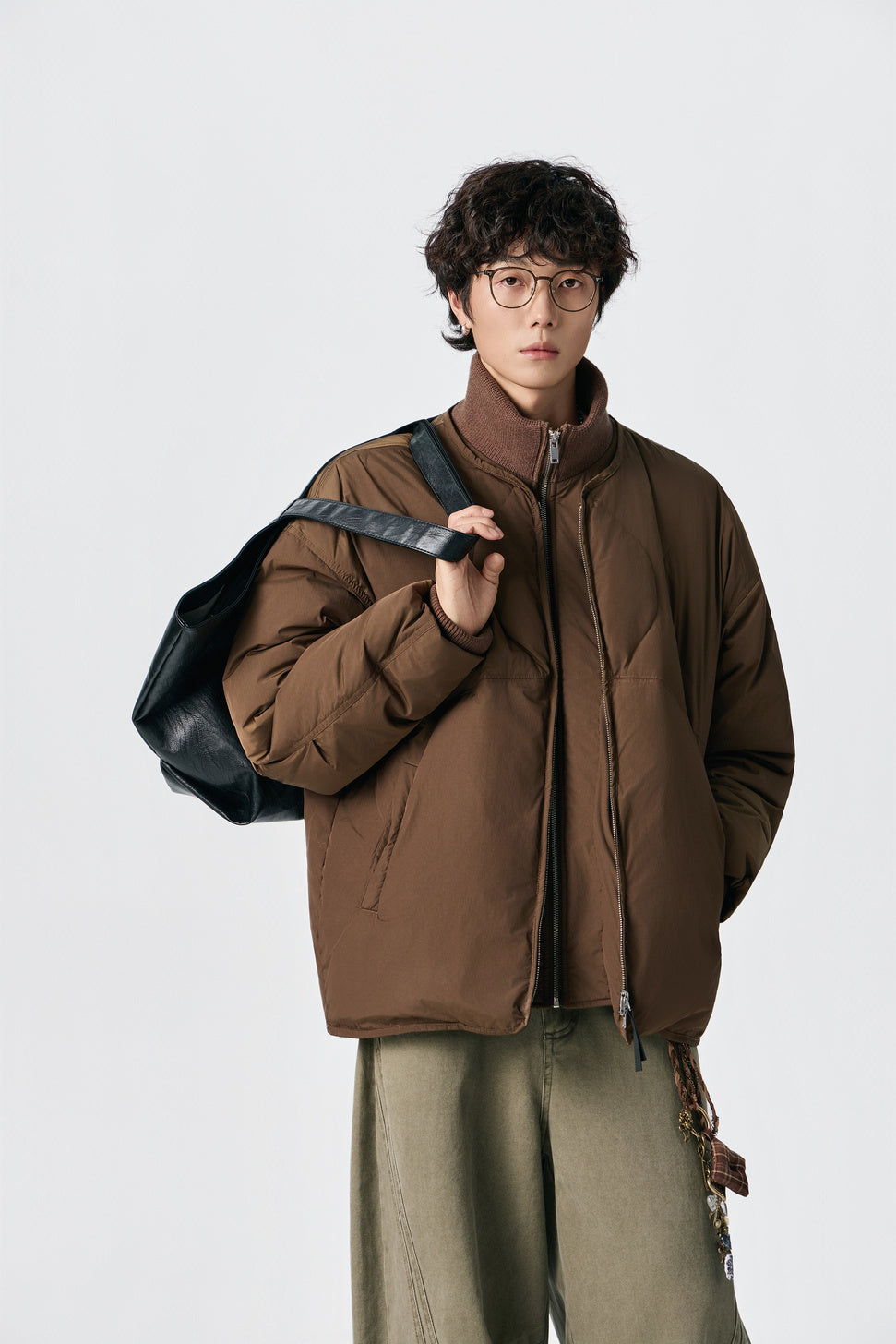 Cocoa Crest Quilted Jacket