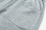 Embroidered Grey Sweatpants View 10 | Weezy