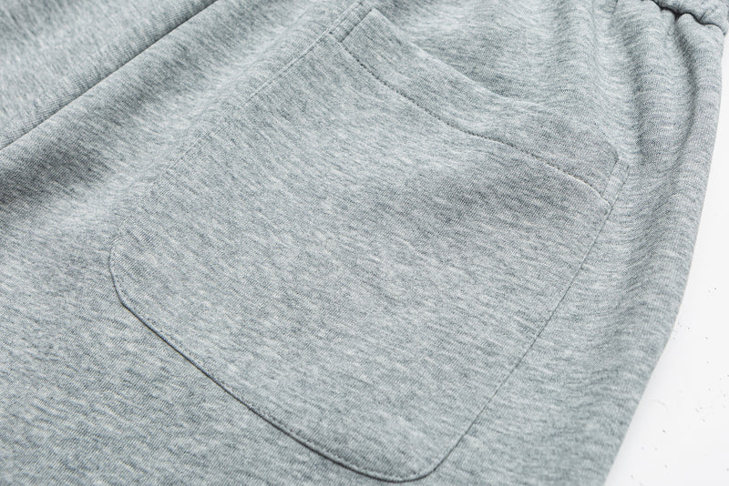 Embroidered Grey Sweatpants View 10 | Weezy