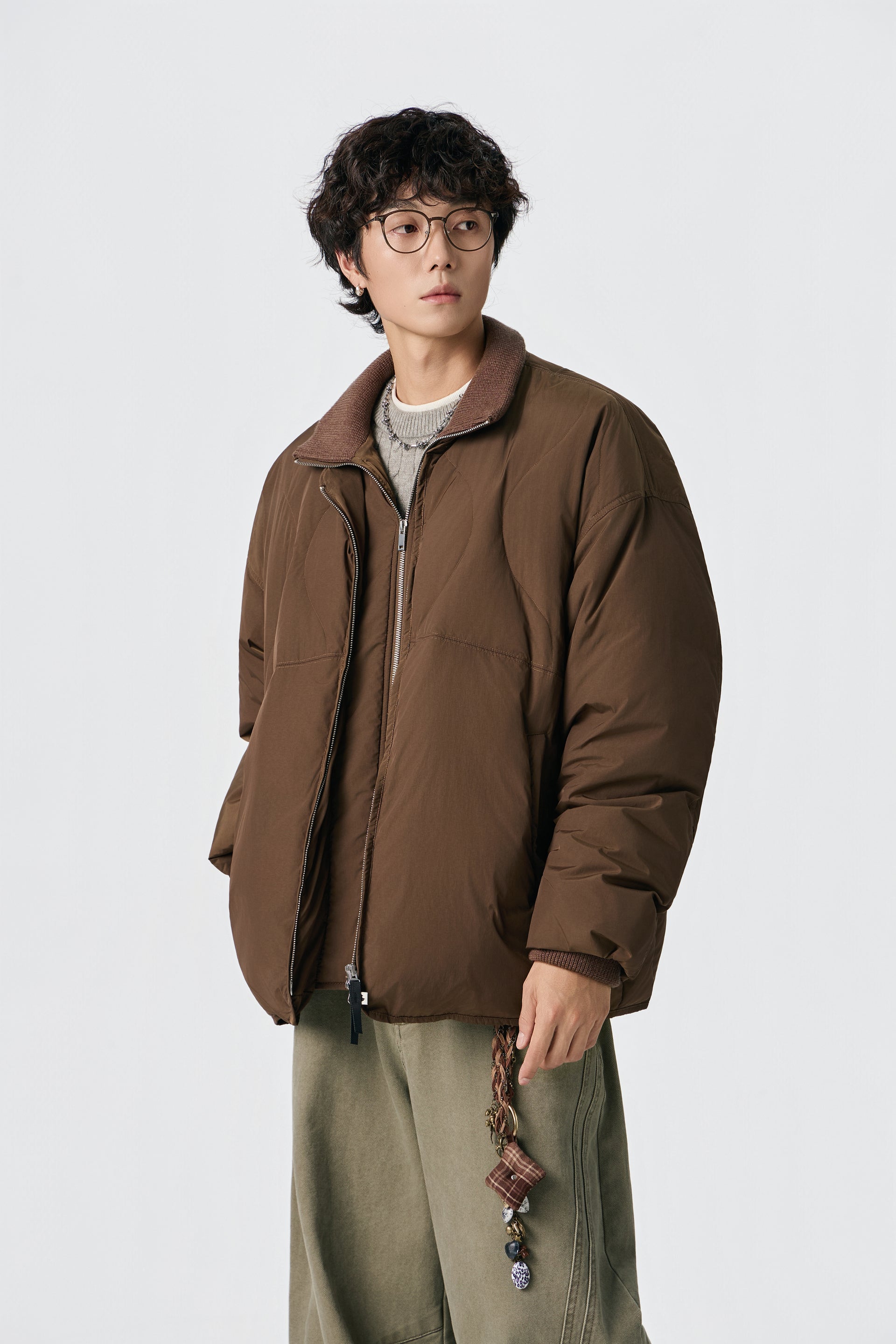 Canyon Dual-Tone Parka Jacket
