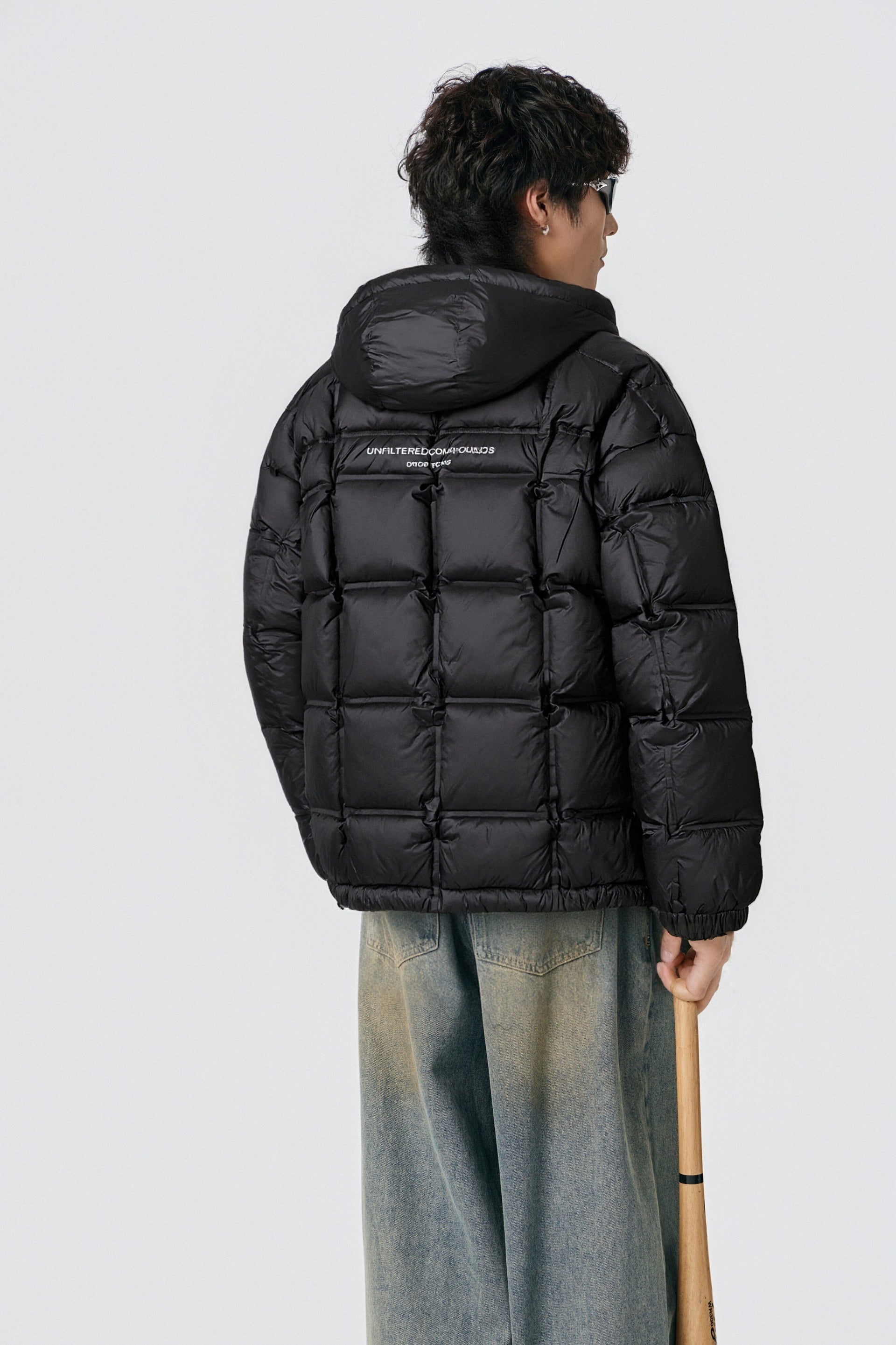 Carbonveil Loft Puffer Hooded Jacket