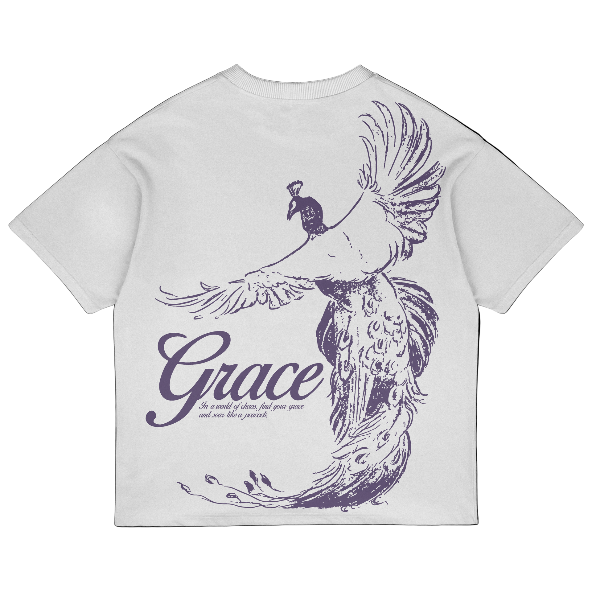 Premium White Grace Oversized T-shirt