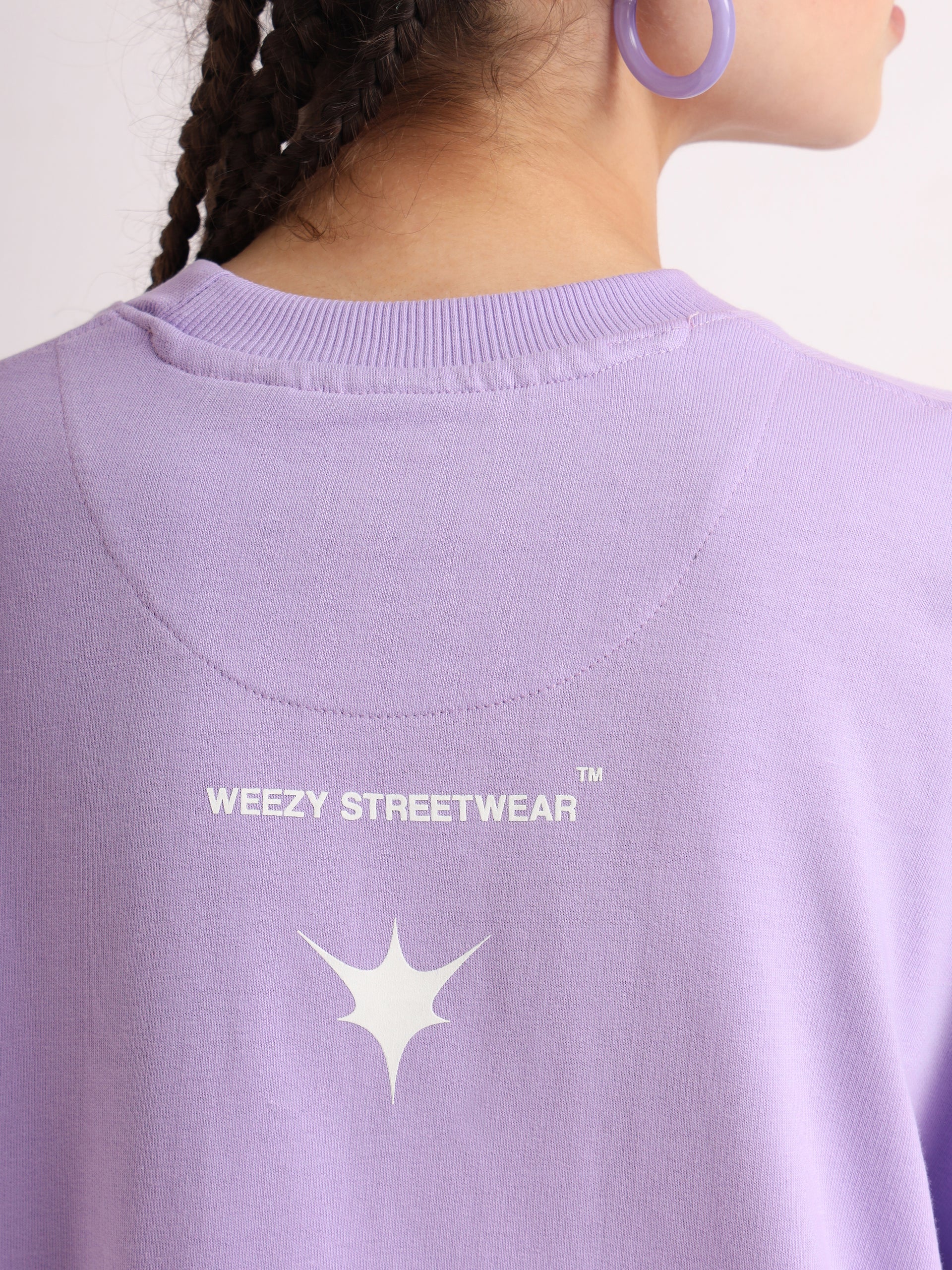 Lilac Euphoria Oversized T-Shirt