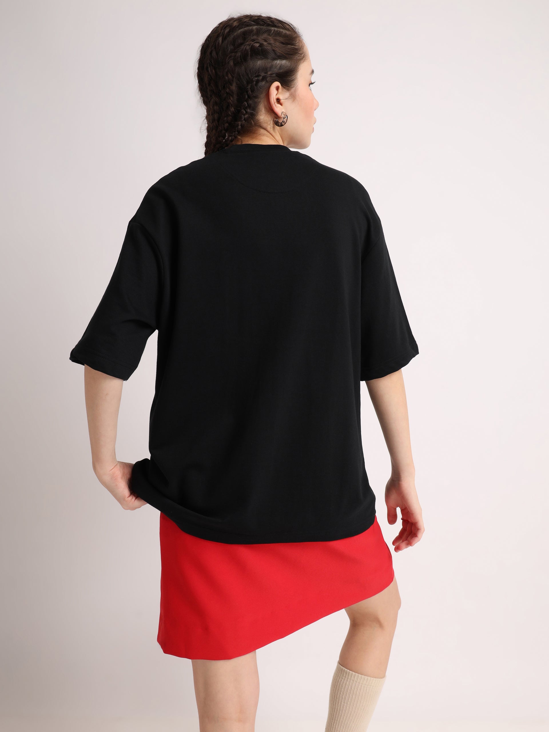 Jet Black Evolve With Weezy Oversized T-Shirt