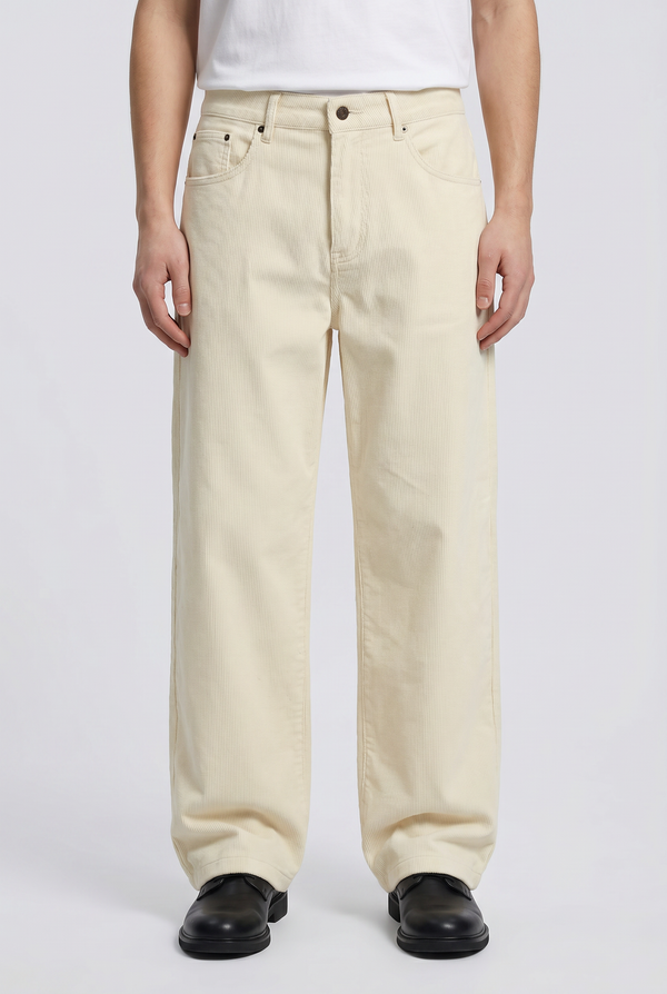 Chalk Drift Jeans Front view | Weezy