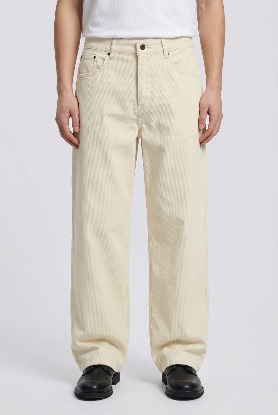 Chalk Drift Jeans Front view | Weezy