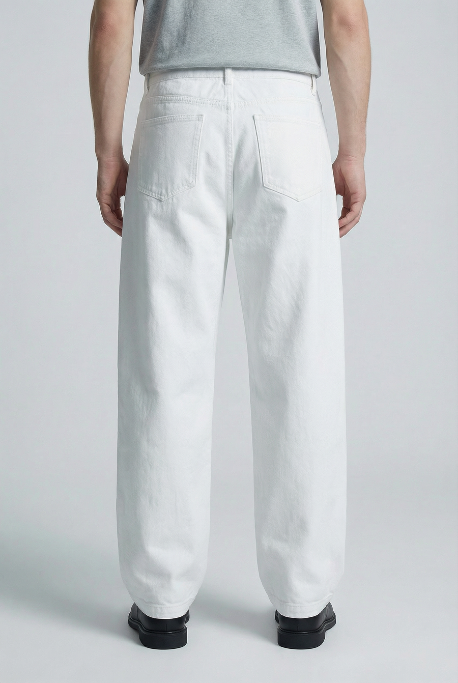 Bone Column Jeans Side view | Weezy