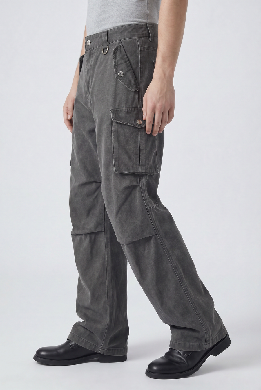 Slate Utility Cargos Detail view | Weezy
