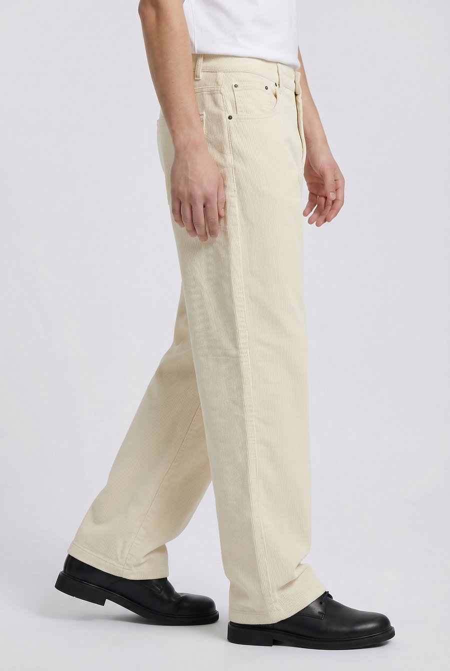 Chalk Drift Jeans Side view | Weezy