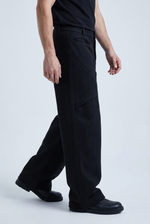 Noir Terrain Sweatpants Side view | Weezy