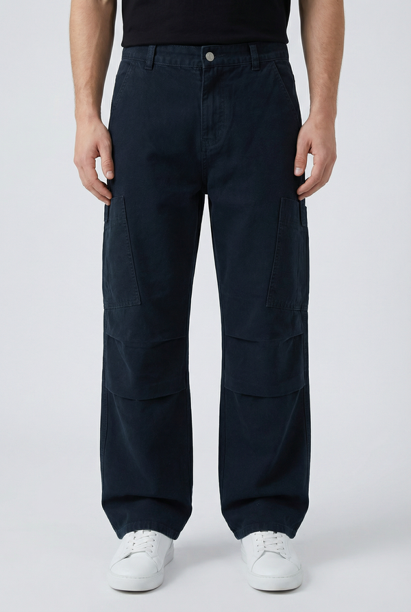 Noir Terrain Cargo Pants Front view | Weezy
