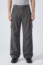 Slate Utility Cargos Front view | Weezy