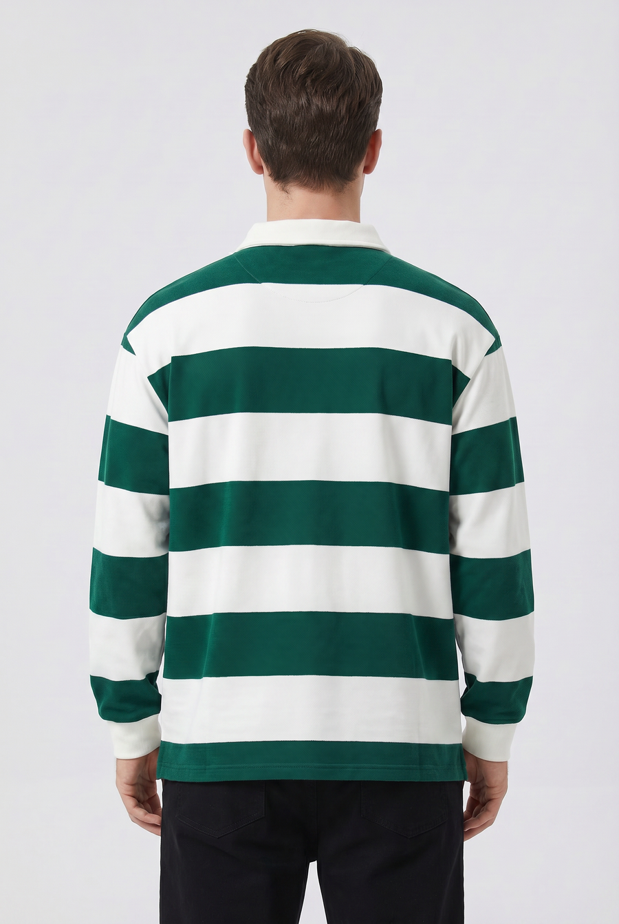Bone Heritage Polo Shirt Back view | Weezy