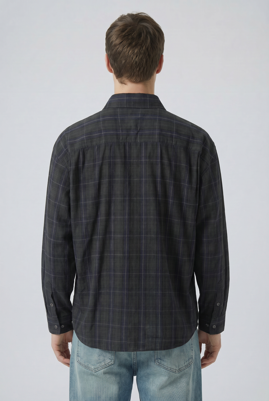 Forest Check Shirt Detail view | Weezy