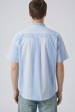 Sky Stripe Shirt Detail view | Weezy