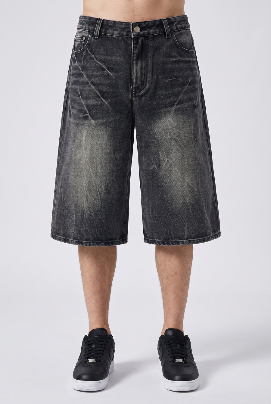 Graphite Circuit Jorts Back view | Weezy