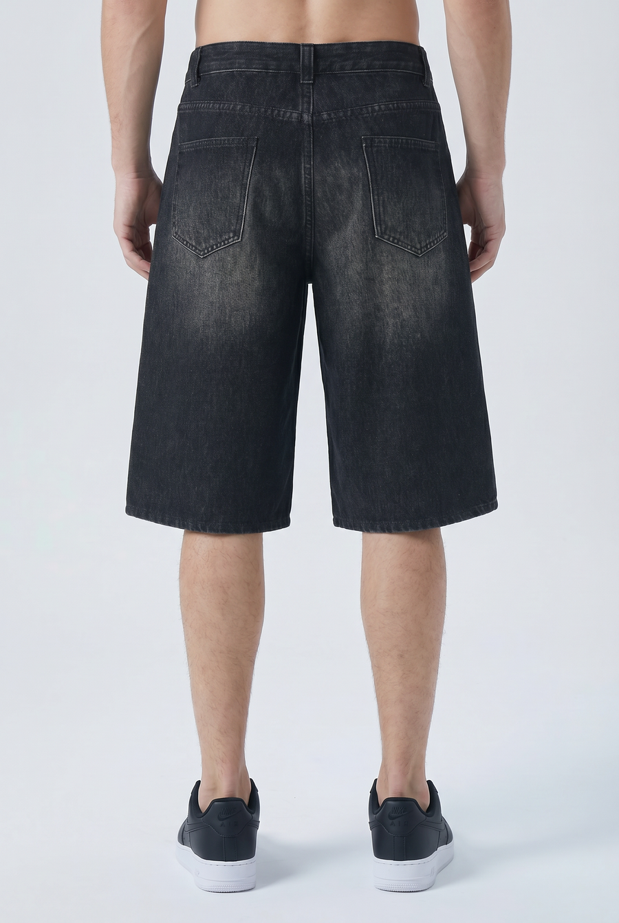 Ash Basin Jorts Side view | Weezy
