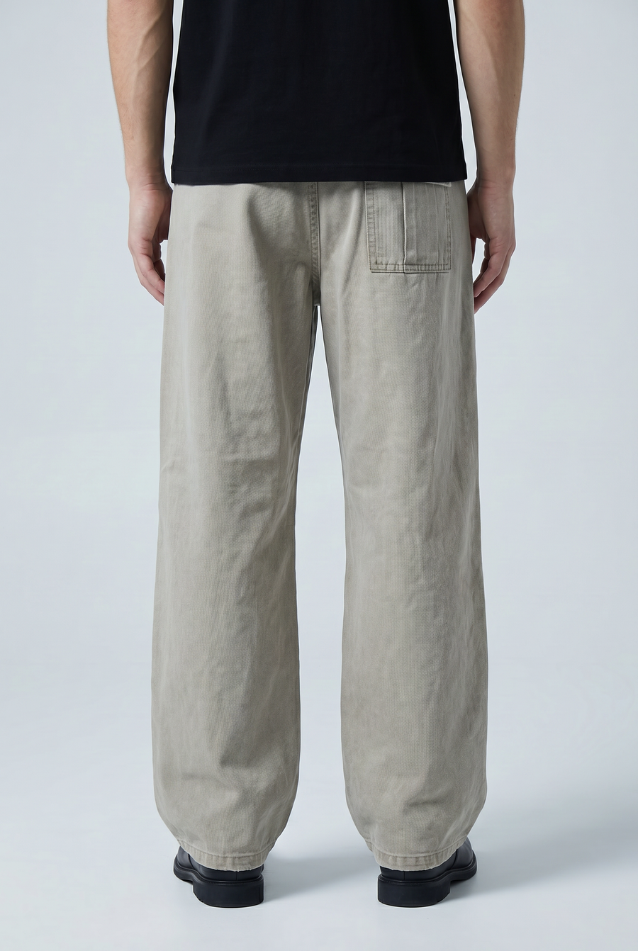 Stone Drift Trousers Back view | Weezy