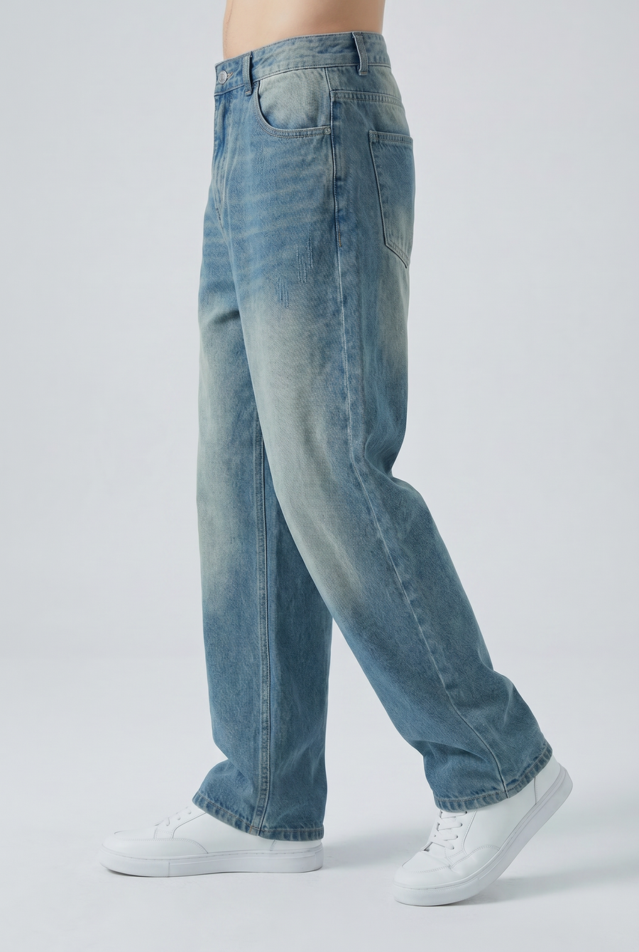 Chalk Column Jeans Detail view | Weezy
