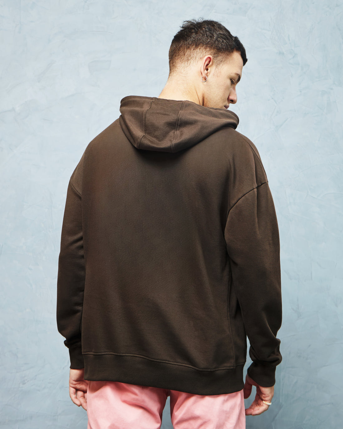 Premium Chocolate Brown Oversized Hoodie