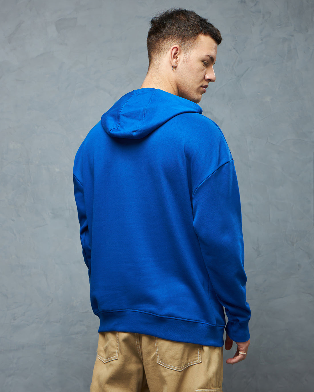 Premium Royal Blue Oversized Hoodie