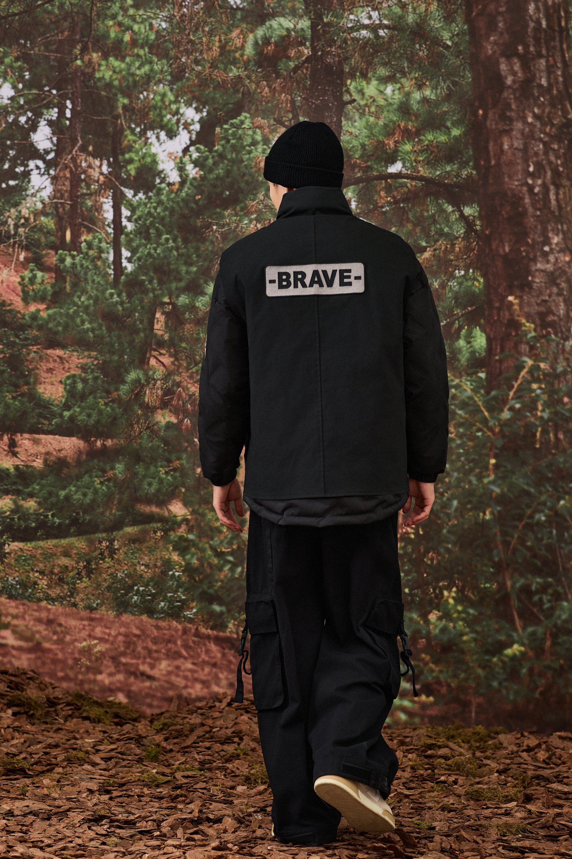Black Utility Field Jacket