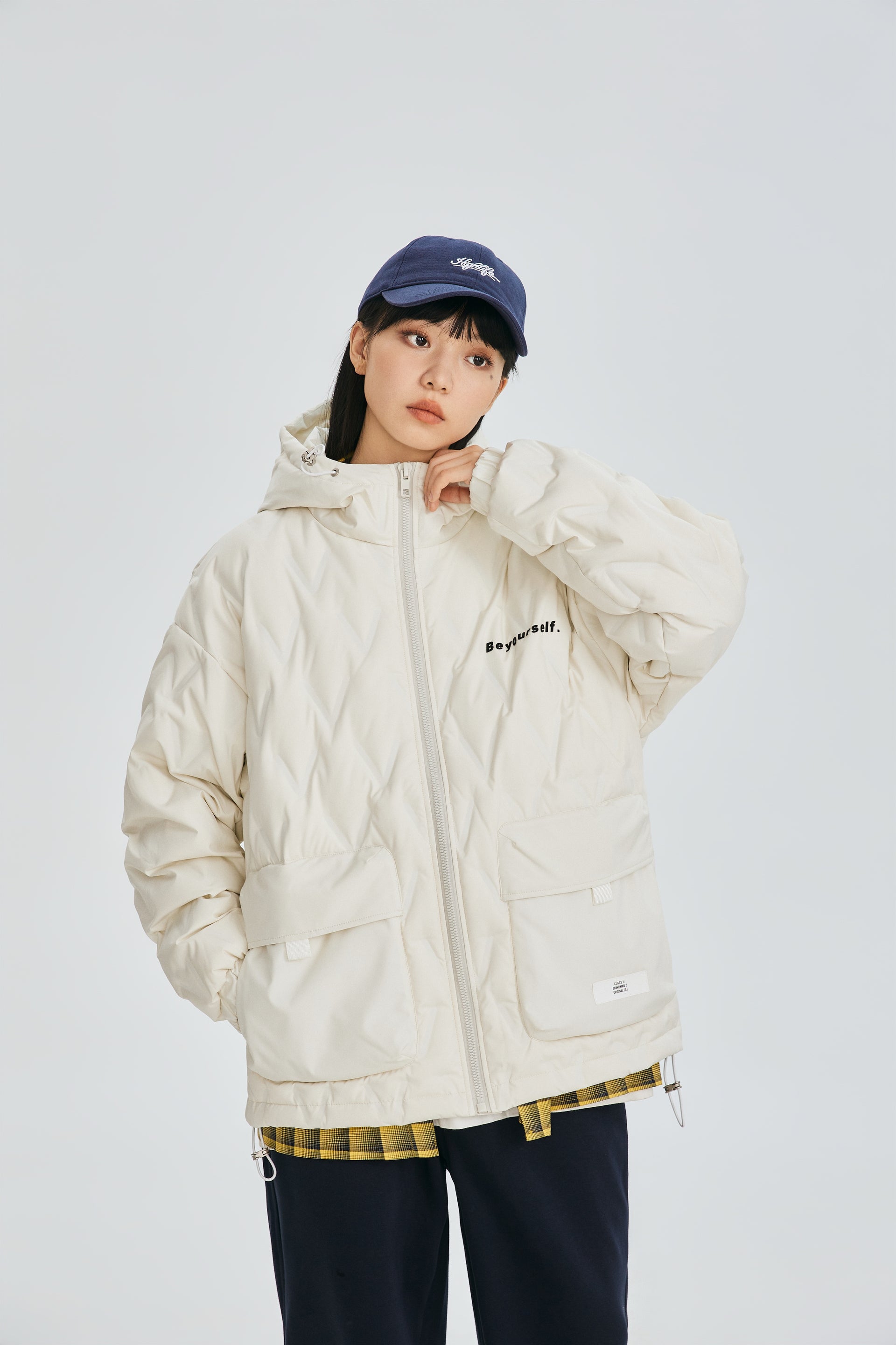 Warm Ivory Arctic Puffer Jacket