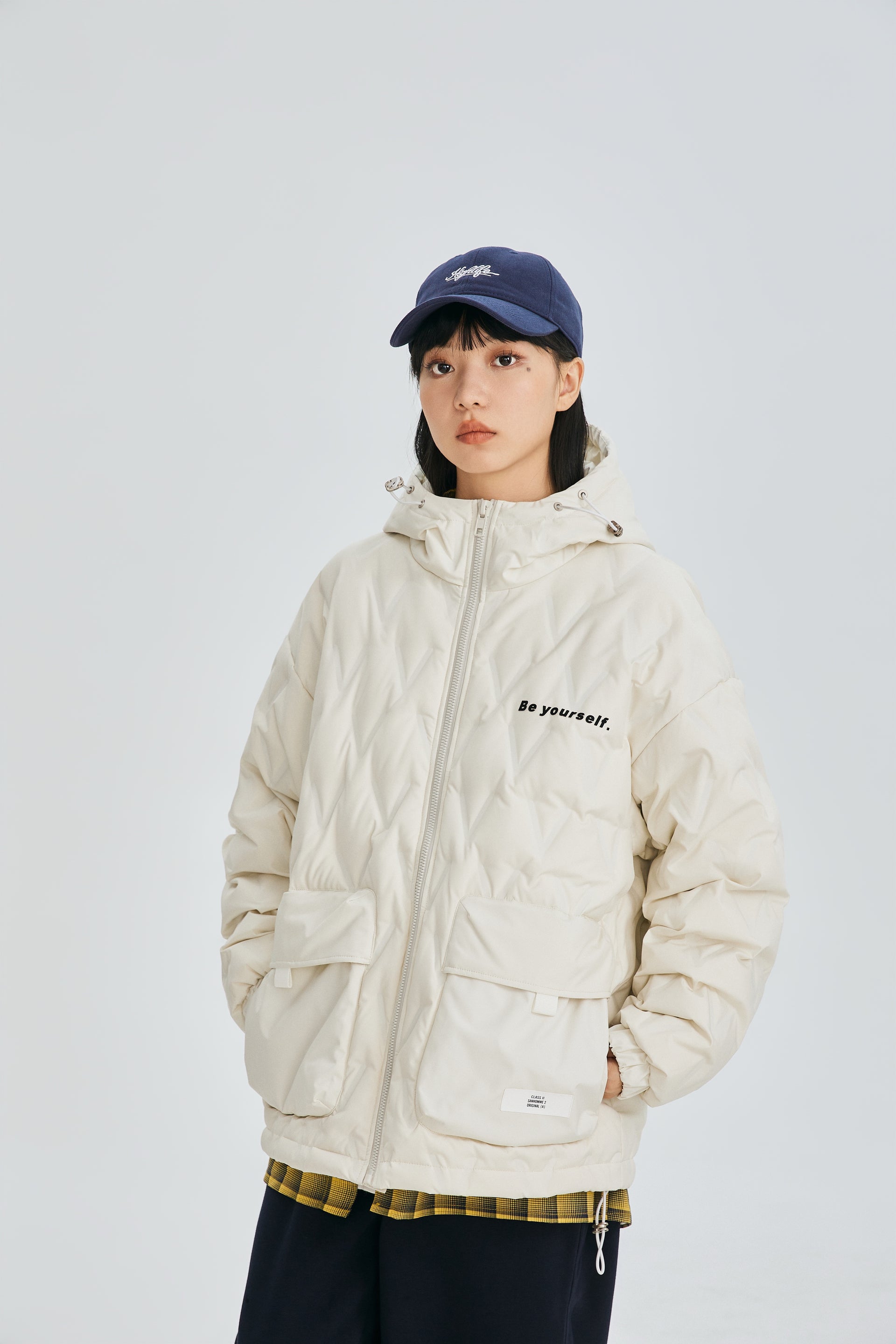 Warm Ivory Arctic Puffer Jacket
