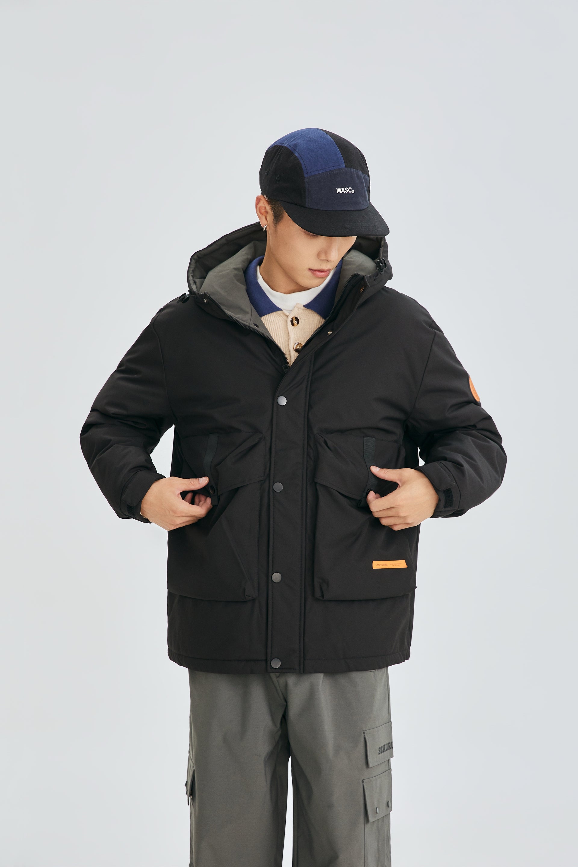 Jet Black Urban Shell Field Jacket