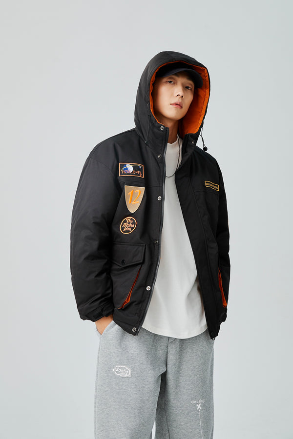 Orbit Patch Utility Jacket Front view | Weezy