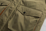 Beige Patch Utility Jacket View 12 | Weezy