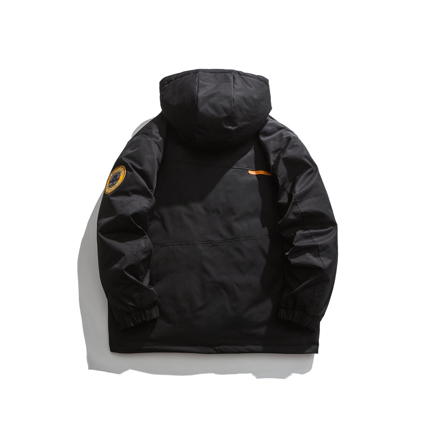 Orbit Patch Utility Jacket Model view | Weezy