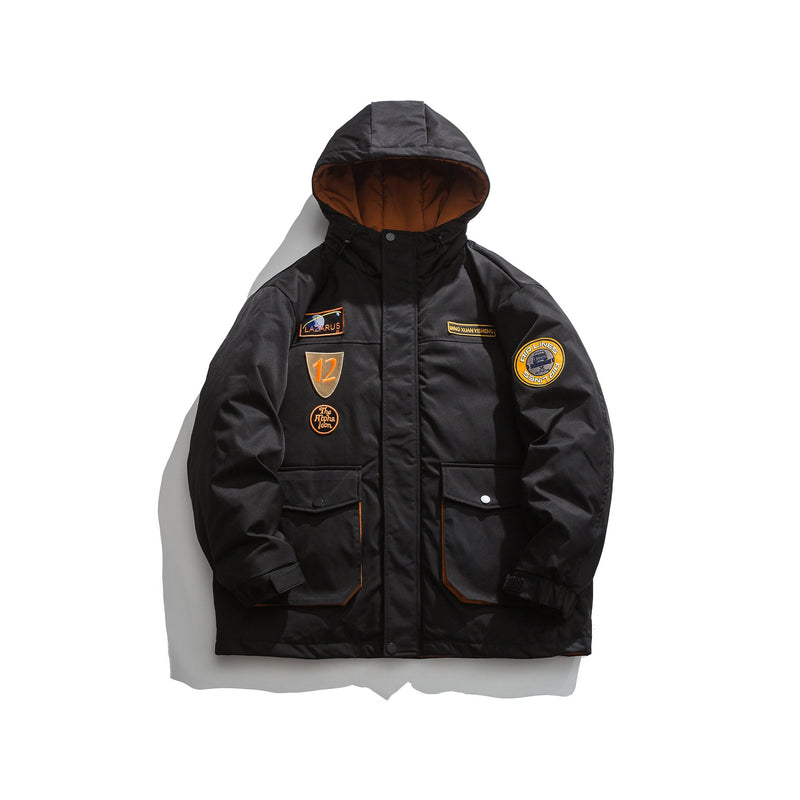 Orbit Patch Utility Jacket Flat lay | Weezy