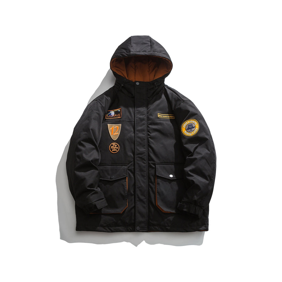 Orbit Patch Utility Jacket Flat lay | Weezy