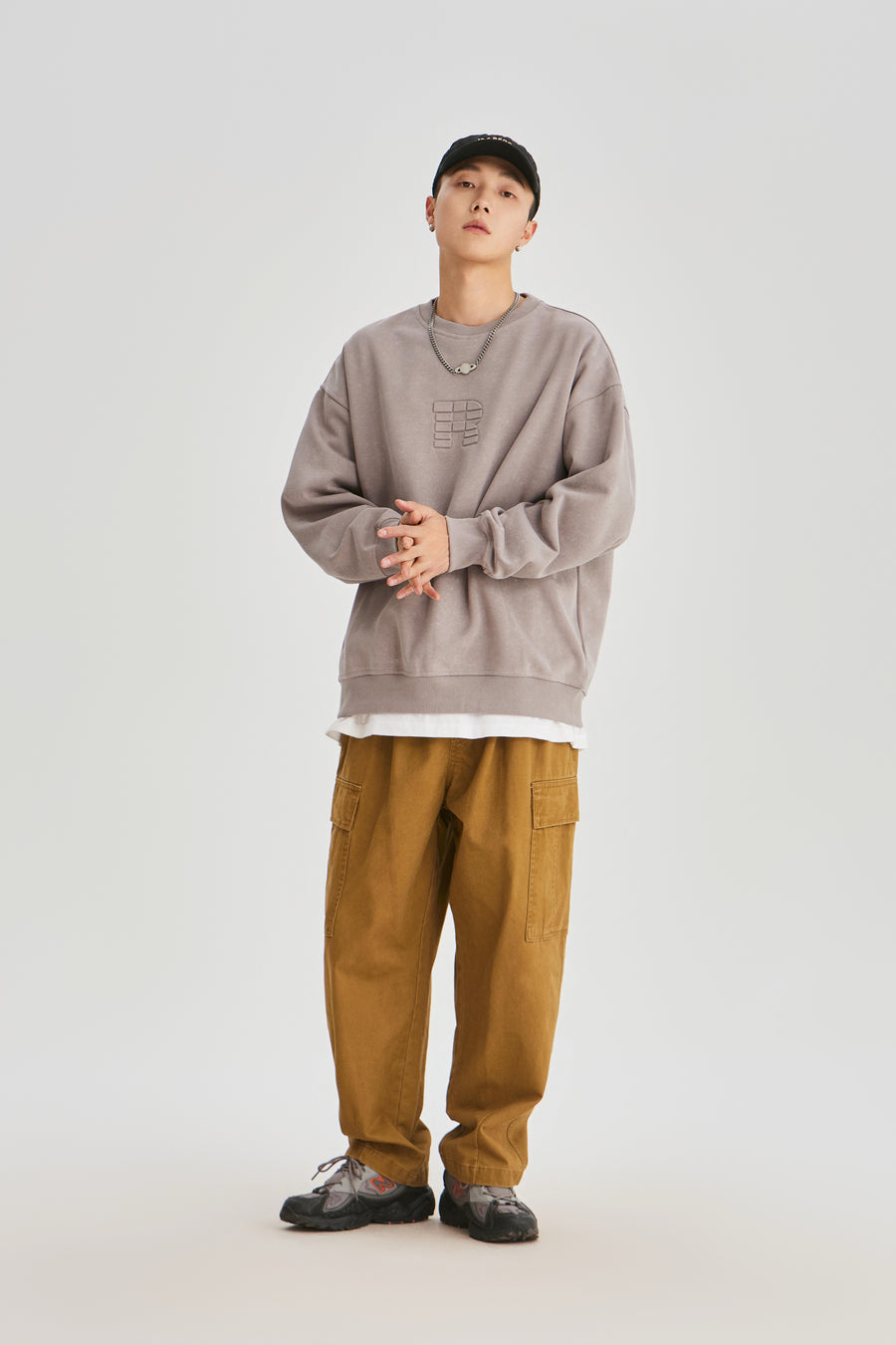 Stone Washed Maple Sweatshirt Back view | Weezy