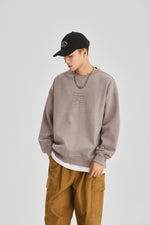 Stone Washed Maple Sweatshirt Side view | Weezy
