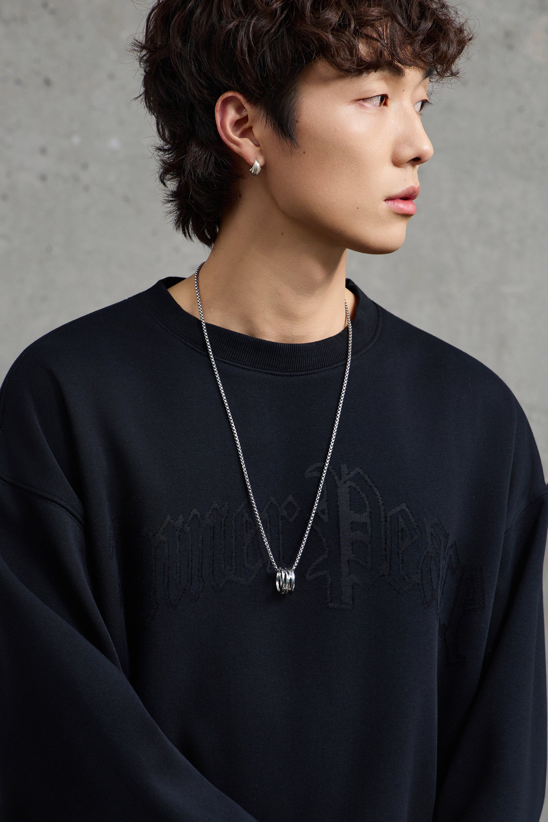 Inner Peace Jet Black Sweatshirt