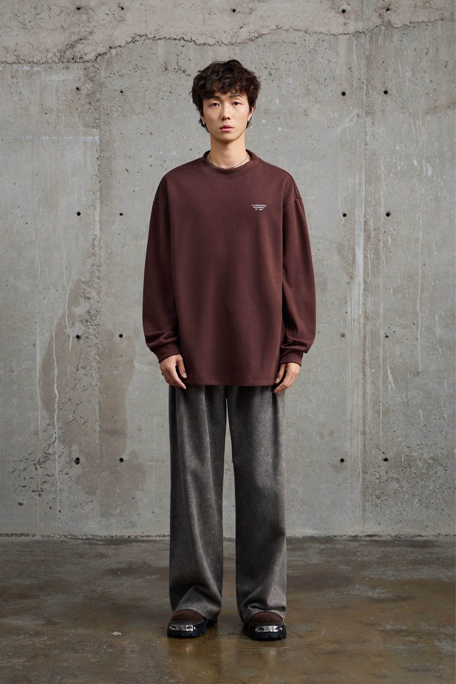 Clockwork Motion Maroon Sweatshirt