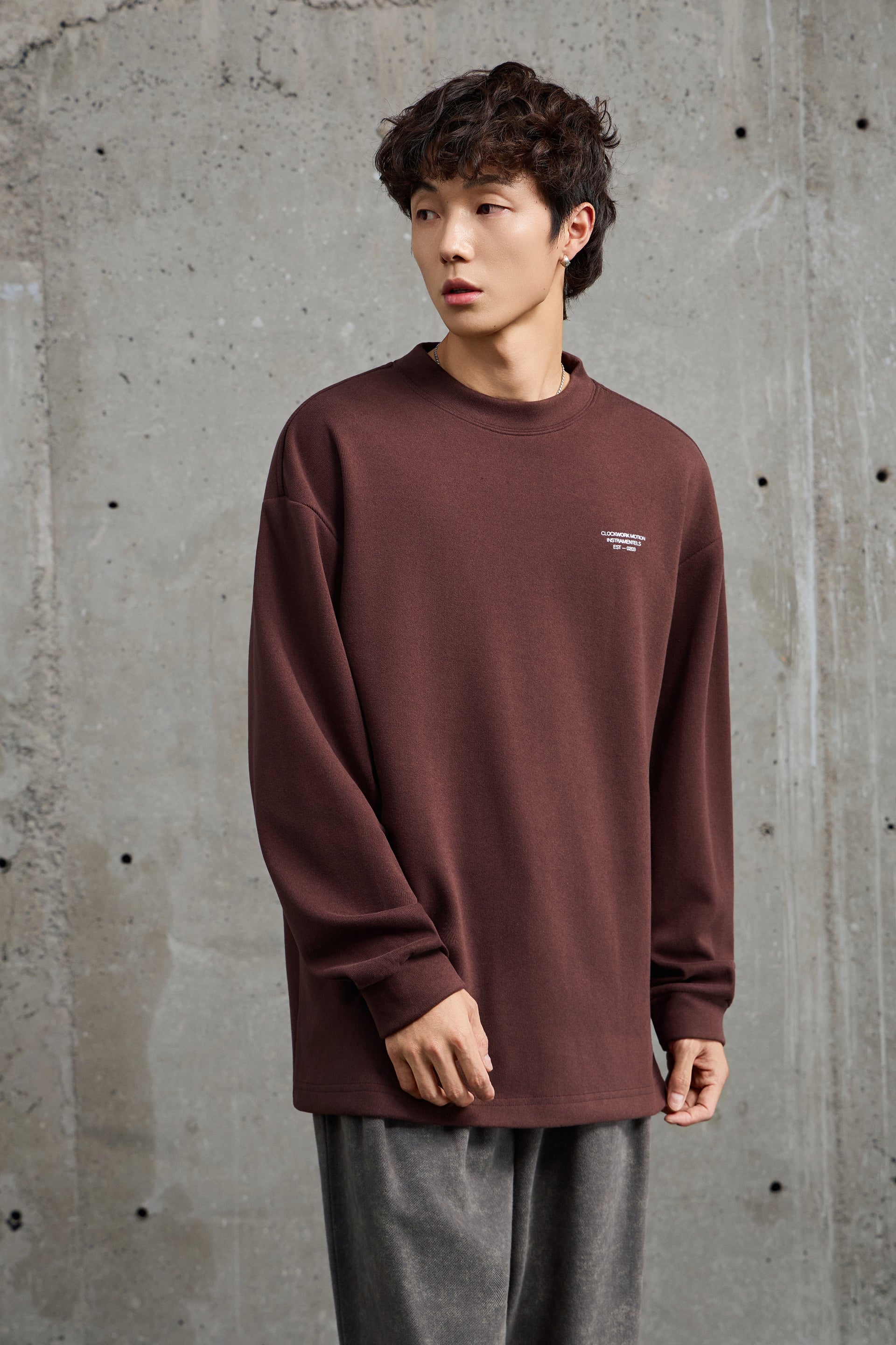Clockwork Motion Maroon Sweatshirt