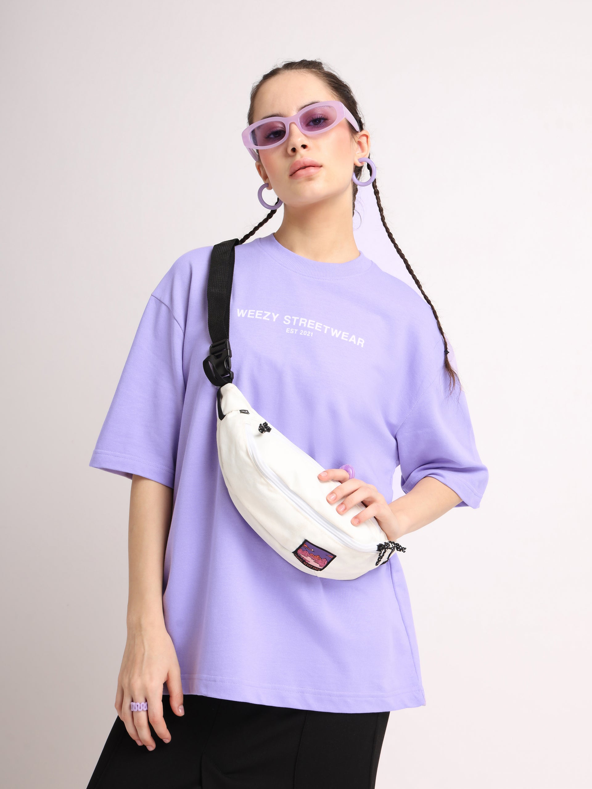 Lilac Love Finds You Oversized T-Shirt