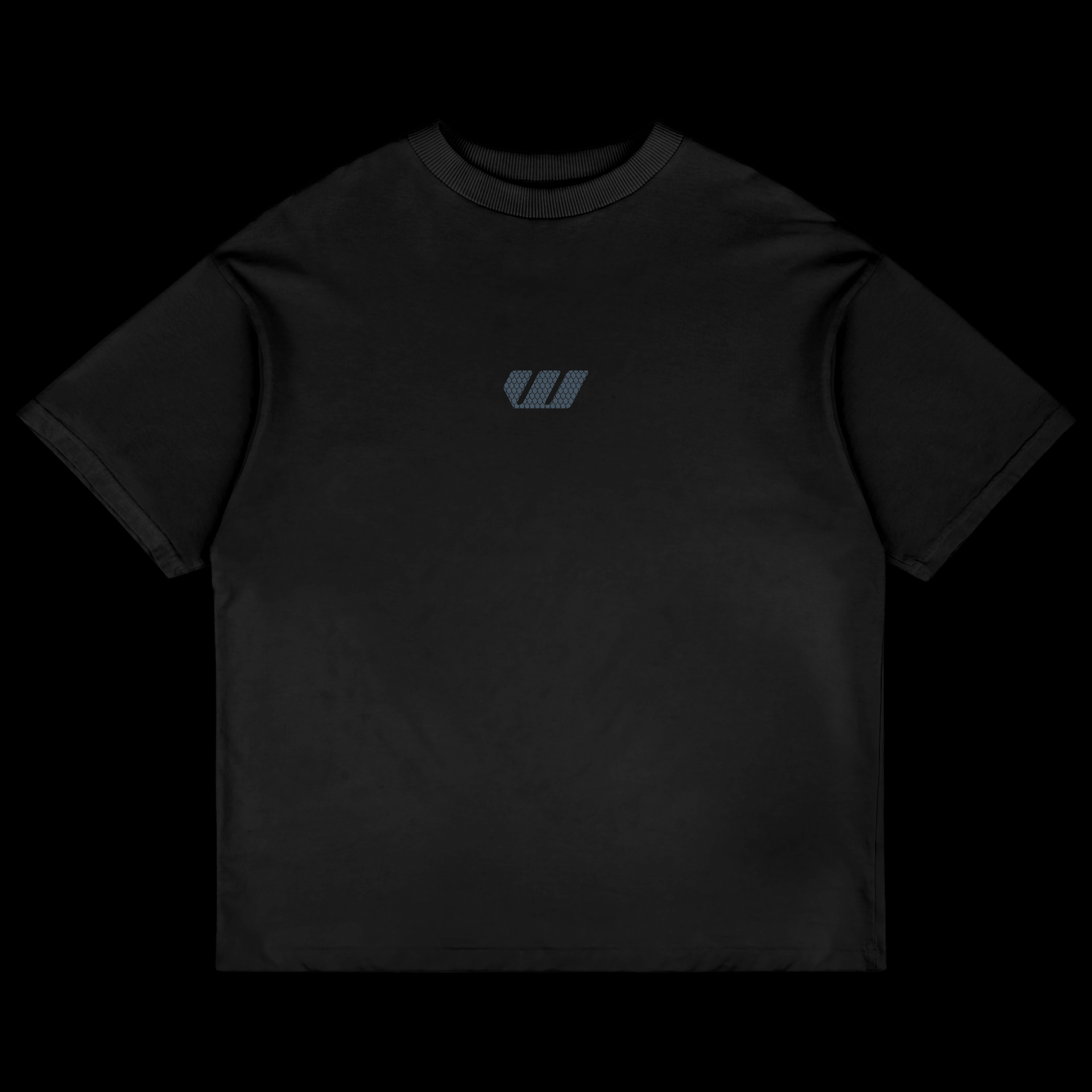 Premium Jet Black Namstute Oversized T-shirt