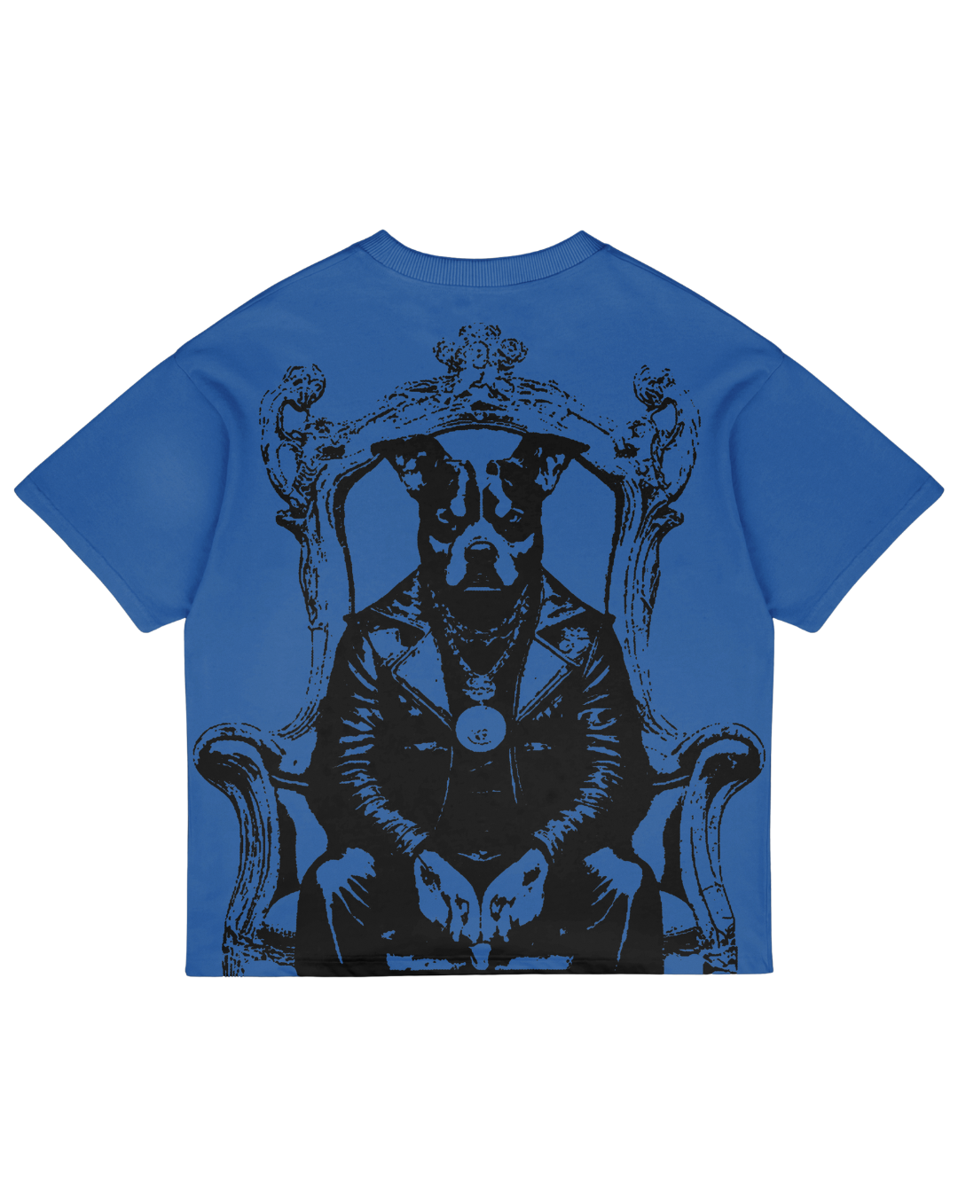 Premium Royal Blue Big Dawgs Oversized T-shirt