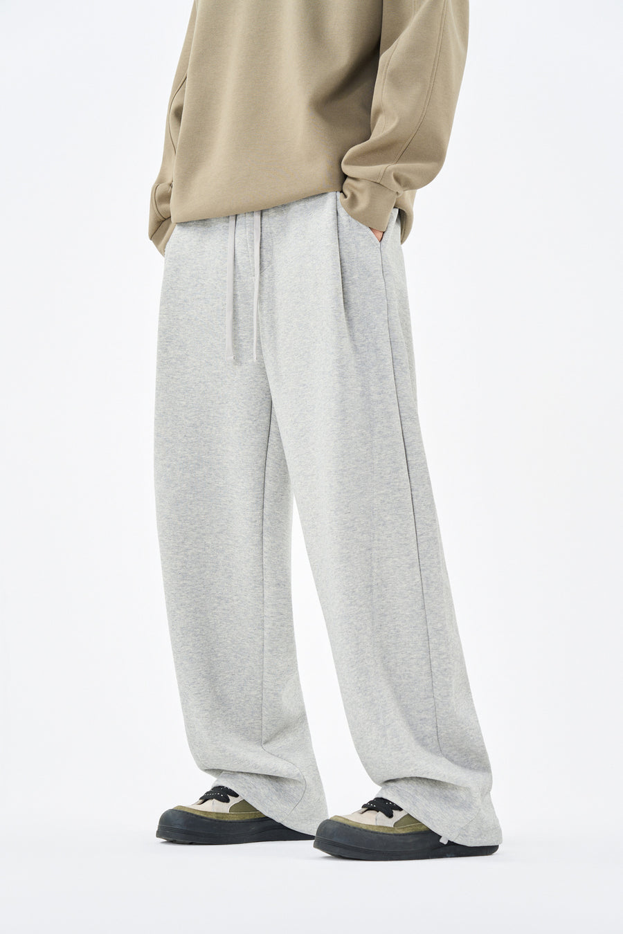 Frost Drift Relaxed Fit Pants Side view | Weezy