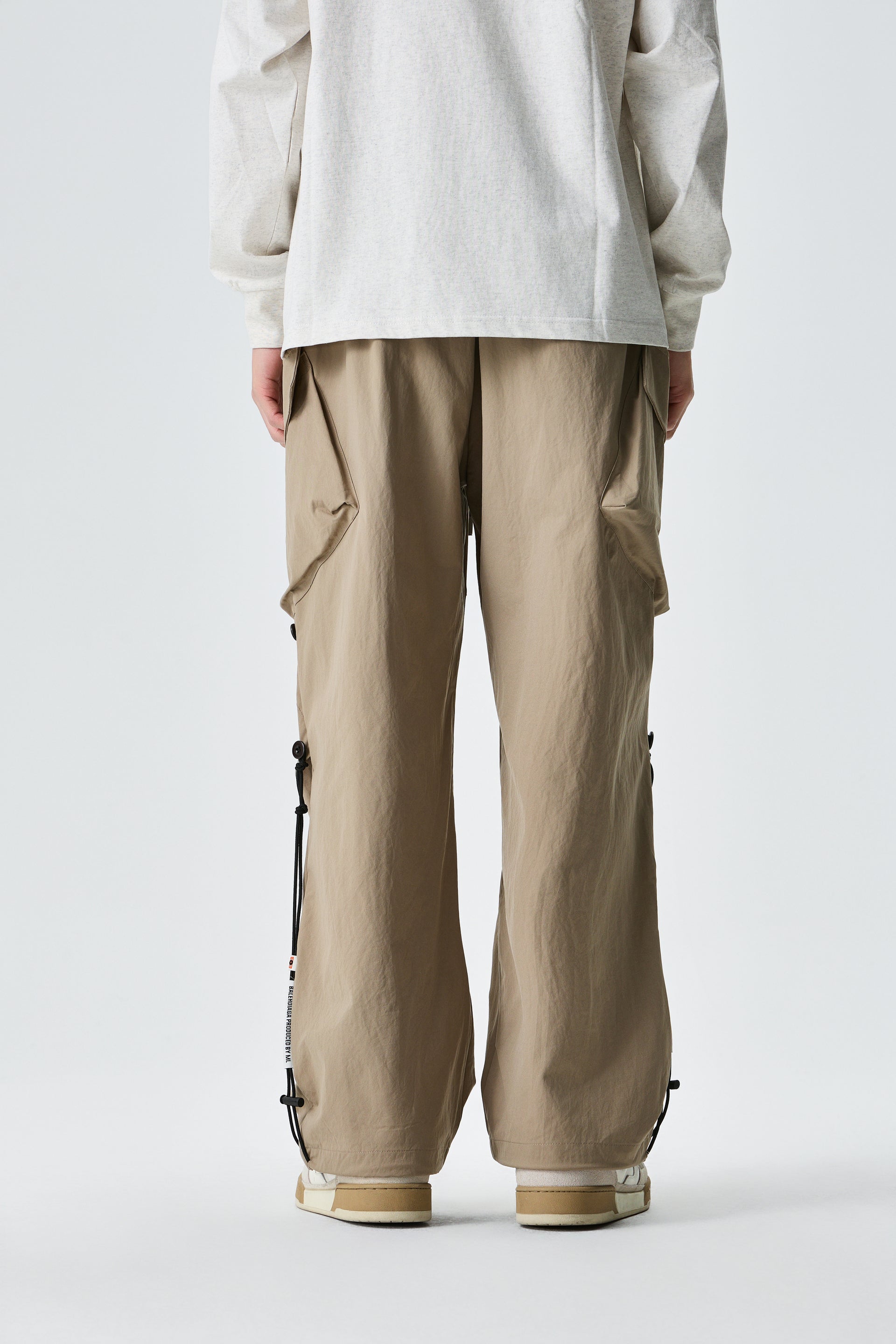 Beige Urban Drifter Utiliity Cargo Pants